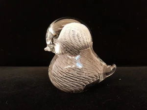 Josef Marcolin arte vidrio pájaro artista firmado pisapapeles escultura Suecia - Imagen 1 de 14