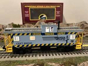 MTH 20-91061 CSX Extended Vision Caboose LN/Box - Picture 1 of 4