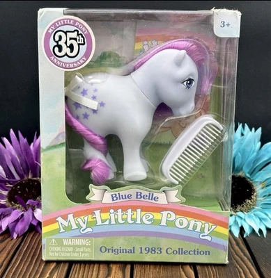 My Little Pony Colección Original 1983 Remake Blue Belle 35 Aniversario MLP Foto 1 de 4
