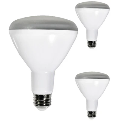 Diodesy BR30 LED Flood Light 8W 650LM E26 5000K 120V 110° Dimmable White 3Pk - Image 1 of 2