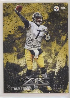 2014 Topps Fire Gold /50 Ben Roethlisberger #47 - Image 1 of 2