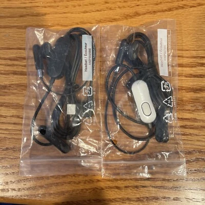 2 Samsung OEM Hands-Free Headset AAEP302SBE - T519 T629 T809 U420 U740 M610 M620 - Image 1 of 2