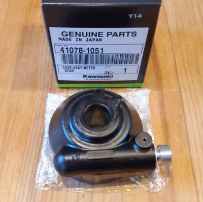 KAWASAKI Genuino 1987-2018 KLR 250 650 CAJA CONJUNTO MEDIDOR ENGRANAJE 41078-1051 Foto 1 de 4