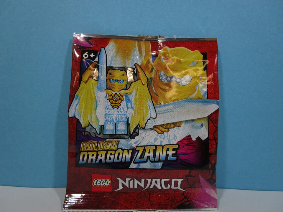 Lego ® Minifigur Ninjago - Poly Bag 892293 Golden Dragon Zane OVP - Bild 1 von 1