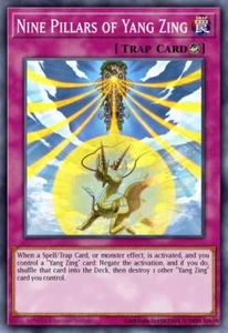 Nine Pillars of Yang Zing INOV-EN077 Rare 1st Edition - Picture 1 of 1
