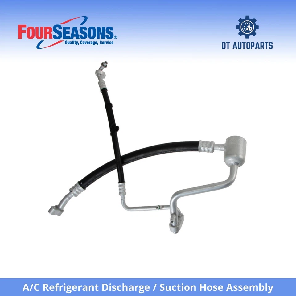 Conjunto de manguera de succión/descarga de refrigerante aire acondicionado Buick Enclave 2013-17 4 estaciones Foto 1 de 4