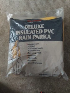 vintage wearguard deluxe insulated pvc rain parka - Picture 1 of 3