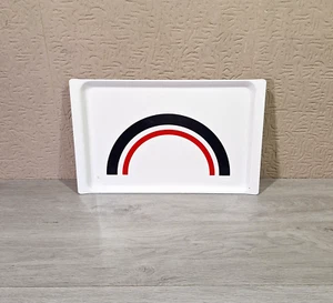 🟢 Rare Tray Vassoio Design Paolo Tilche Guzzini Vintage - Imagen 1 de 12