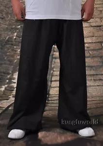 Summer cotton Shaolin Kung fu Tai chi Pants Martial arts Wing Chun Trousers - Picture 1 of 4