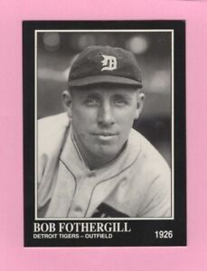 1991 The Sporting News - #72  Bob Fothergill -- Detroit Tigers -- Box 125    