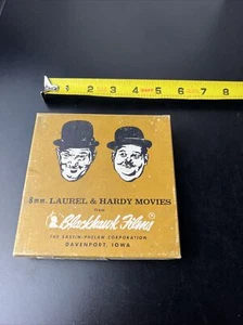 ORIGINAL VINTAGE 8mm LAUREL AND HARDY "TIT FOR TAT" BLACKHAWK FILMS 2 REELS SET - Picture 1 of 3