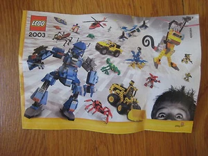 Lego 2003 CATALOG - 65182 3538 3433 4483 4729 4730 4489 star wars harry potter - Picture 1 of 5