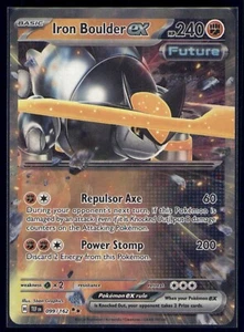 Iron Boulder ex - Holofoil - NM/Mint - 099/162 - Pokemon - Picture 1 of 2