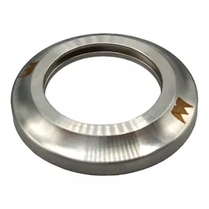 Eddy Merckx EM 70 Steuersatz Top Cap Kappe Edelstahl Silber Upgrade Kit - NEU - Bild 1 von 5