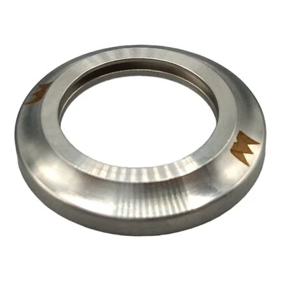 Eddy Merckx Em 70 Head Set Top Cap Stainless Steel Silver Upgrade Kit - New - Image 1 of 4