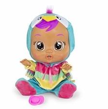 Cry Babies Loretta Doll Pink Teal Yellow