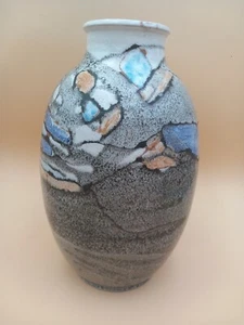 Große Vase Studiokeramik Bodenvase Vase Keramik Keramikvase signiert   - Bild 1 von 10