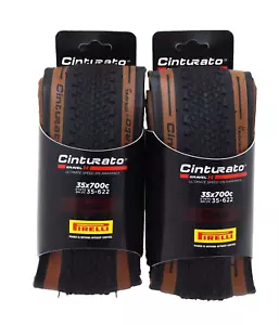 Pirelli Cinturato Gravel H Tanwall, 700x40C, Pieghevole, Tubeless Ready, COPPIA - Foto 1 di 1