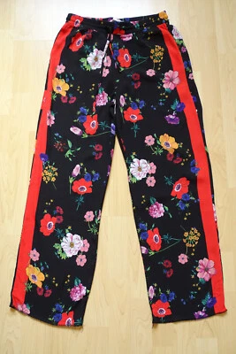 Zara Trafaluc Sommerhose Gr. M schwarz sehr gut Damen Hose Viscose - Bild 1 von 4