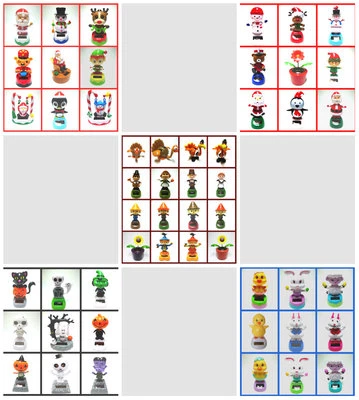 Energía Solar Baile Navidad Halloween Acción de Gracias Pascua San Valentín Hula Foto 1 de 4