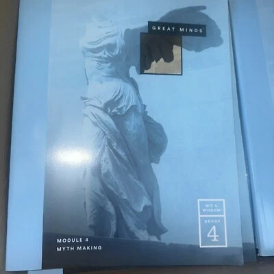 Great Minds Wit & Wisdom grade 4 Module 4 Myth Making Workbook Unused - Image 1 of 2