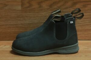 Women's Blundstone 1398 Rustic Black Leather Boot Sz 8.5 {DA-1255]