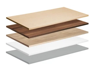 Schreibtischplatte Tischplatte für OFFICE ONE höhenverstellbares Tischgestell - Bild 1 von 38