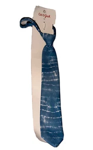 Cat & Jack - Kids Tie Blue/White Zip - New/Tags - Picture 1 of 2