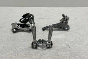 Desviadores delanteros y traseros Campagnolo Nuovo vintage y palancas de cambio EXCELENTE - Imagen 1 de 9