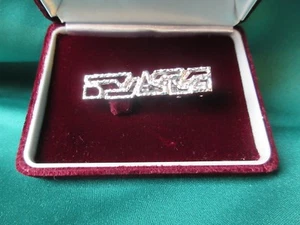 Tie Clip - JAE - silver coloured metal - Picture 1 of 1