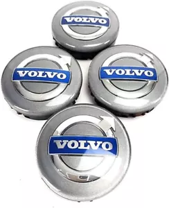 4pcs Car Wheel Hub Caps for Volvo XC90 2007 Petrol SUV V8 AWD 64mm Waterproof - Picture 1 of 1