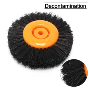 Kit de herramientas giratorias de cepillo de pulido de muela abrasiva de cerdas de 80 mm para desbarbado de metal - Imagen 1 de 7