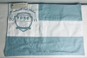 Vintage House 12X18 Throw Pillow " Sail Makers " Blue/Aqua NWT - Picture 1 of 3