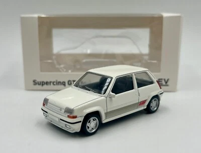 Renault SuperCinq GT Turbo Ph II 1988 Blanc Métallisé Jet-car 1/43 NOREV Neuf - Photo 1/3
