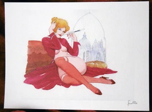 SIGNED PRINT ROLL ""MONASTREET"" 1 - Picture 1 of 1