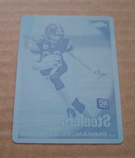 2010 Topps Chrome Printing Plates Cyan #C106 Emmanuel Sanders 1/1 Plate
