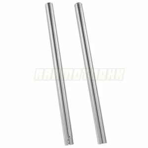 Front Fork Pipes Tubes Inner Legs Bars For Suzuki TU250 1997-2017 Pair - Picture 1 of 5