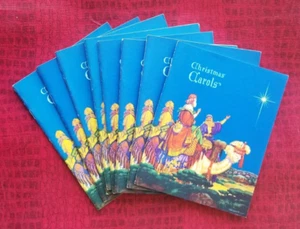 Lote de 9 folletos vintage de villancicos de Navidad de Lumbermens Mutual Casualty Company - Imagen 1 de 9