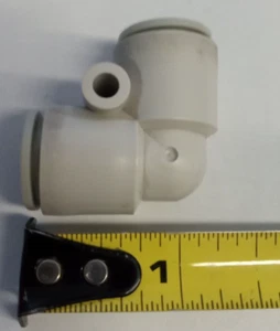 SMC KQ2L12-00A 12mmX12mm push to connect union elbow **5-pack** - Picture 1 of 3