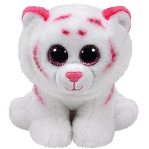 OFFICIAL TY BEANIE CLASSIC TABOR TIGER BUDDY MED 23CM SOFT TOY 90247 - Image 1 of 1