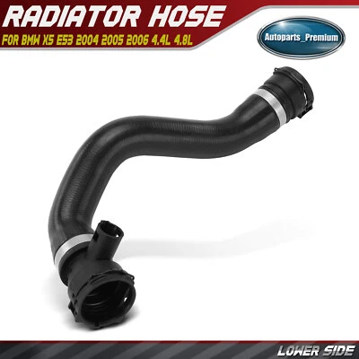 Nueva manguera de refrigerante de radiador inferior para BMW X5 E53 2004 2005 2006 V8 4,4 L 4,8 L GAS Foto 1 de 4
