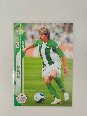 2006-07 Panini Mega Crack #485 Rafael Sobis Rookie Card RC Real Betis Brazil Foto 1 de 2
