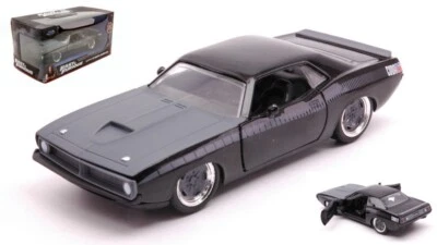 MODELLINO AUTO STATICO JADA TOYS PLYMOUTH BARRACUDA FAST FURIOUS NERO SCALA 1/32 - Immagine 1 di 4