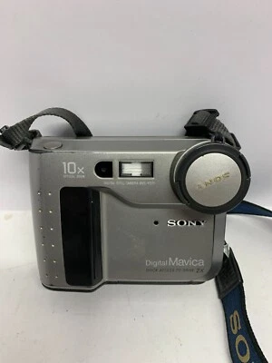 Sony Mavica MVC-FD71 0.4MP Digital Camera (UNTESTED) no battery - Image 1 of 4