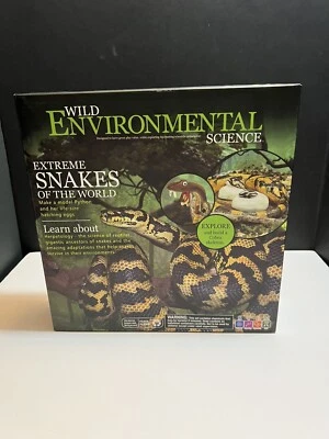 Wild Environment Science Kit Extreme Snakes Of The World 6+ - Image 1 of 4