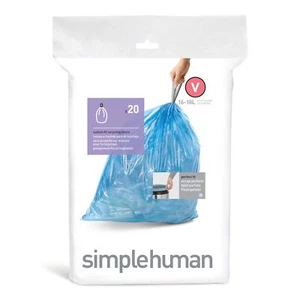Simplehuman Passgenaue Müllbeutel Code V 20 Stück - Bild 1 von 2