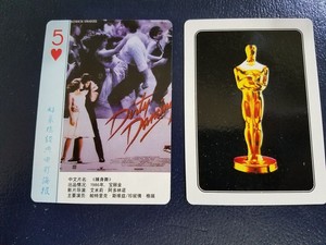 Patrick Swayze Jennifer Grey Dirty Dancing Hollywood Playing Card