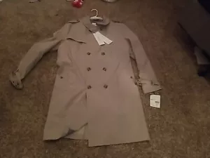 Mens Calvin Klein Matthias Slim Fit All Weather Trench Coat Size XL 46-48! - Picture 1 of 18