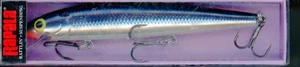 RAPALA HUSKY JERK HJ12 SILVER LURE 4 3/4" BODY - Bild 1 von 2