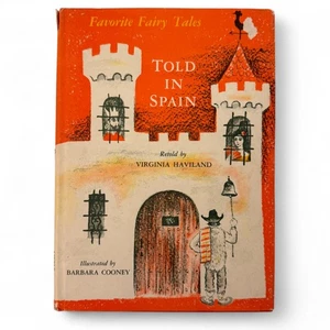 Favorite Fairy Tales Told in Spain Virginia Haviland Illustrated 1963 DJ - Bild 1 von 9